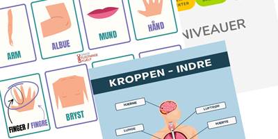 Åbn link til Øvelser til sprogtræning: Hos lægen