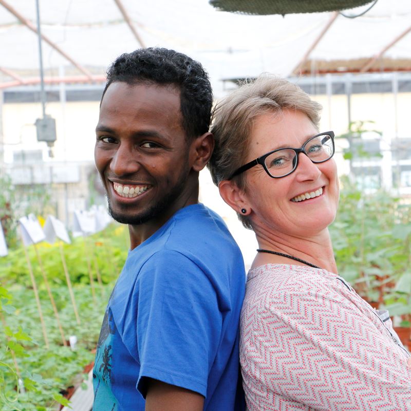 Frivillig mentor og mentee