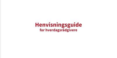 Åbn link til Henvisningsguide for hverdagsrådgivere til Dansk Flygtningehjælps tilbud og eksterne landsdækkende rådgivningstilbud